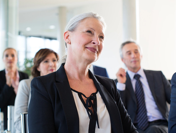 Audience business professionals